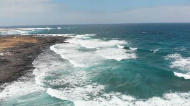 Fuerteventura hava görüntülerini Kanarya Adaları, Atlantik Okyanusu biridir