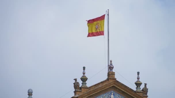 Historische Oude Binnenstad Van Sevilla Het Zuiden Van Andalusië Spanje — Stockvideo