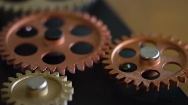 Metalik Dişliler ve cogwheels