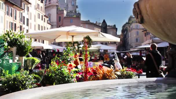 Calle Roma Italia Europa — Vídeos de Stock