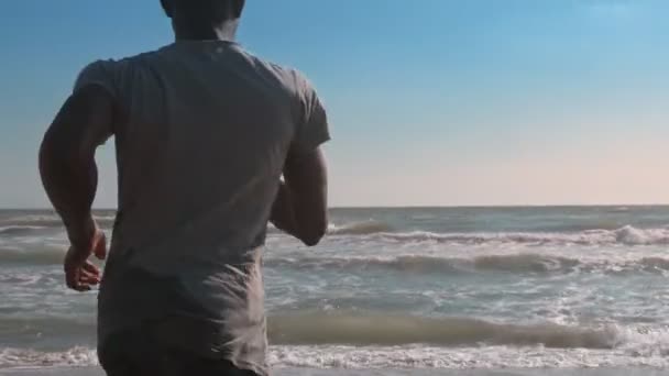 Jeune Homme Noir Plage — Video