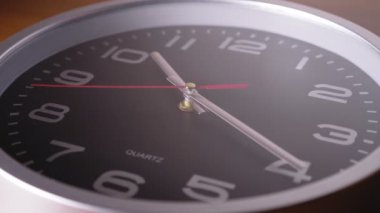  siyah beyaz bir saatin hiperlapse - timelapse- makro