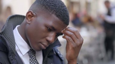 Amerikalı Afrikalı Genç Adam 