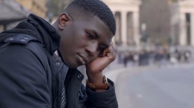 Amerikalı Afrikalı Genç Adam 