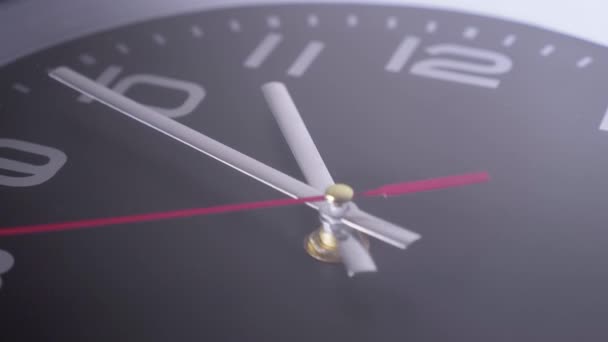 Horloge murale noire