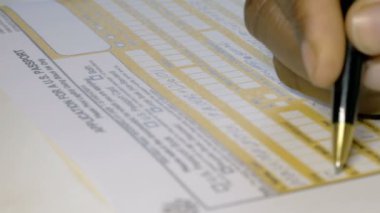 Belgeyi Elle Dolduruluyor. İş Başvuru Formu