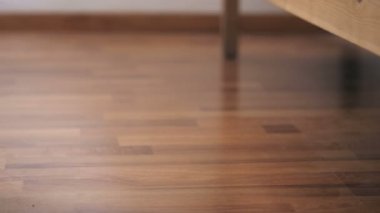 Genç kadının ayaklarına kapanır yataktan çıkar ve yeni bir günle yüzleşmeye hazırlanır.