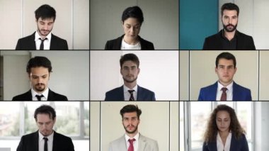 Önlemler, kısıtlamalar - iş adamları ve ameliyat maskesi takan iş kadınları 