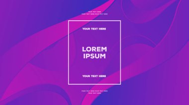 Vektör açılış sayfası kavramı şablonu