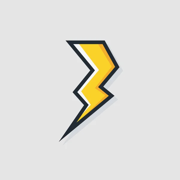 Vector electric power icon — Stock Vector