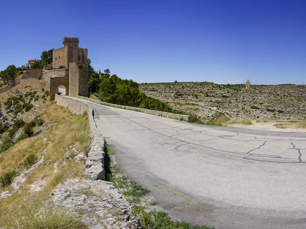 Città Castello Palude Alarcon — Foto Stock