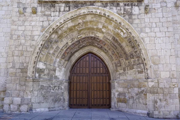 Katolický Kostel San Miguel Palencia Španělsko — Stock fotografie