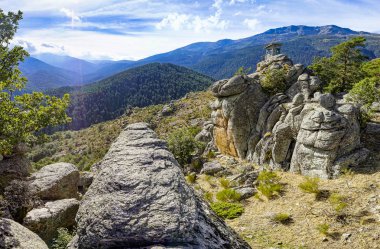 Watchtower Sierra de Guadarrama doğal park