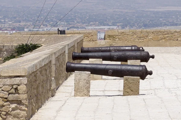 Santa Barbara Kalesi Kanyonları Alicante, İspanya