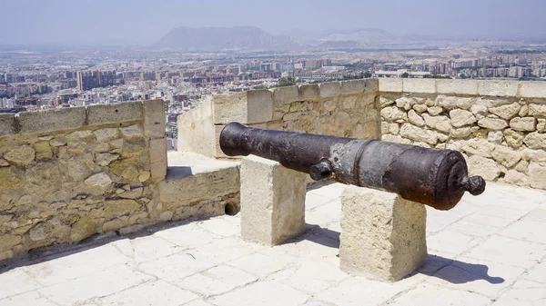 Santa Barbara Kalesi Kanyonları Alicante, İspanya