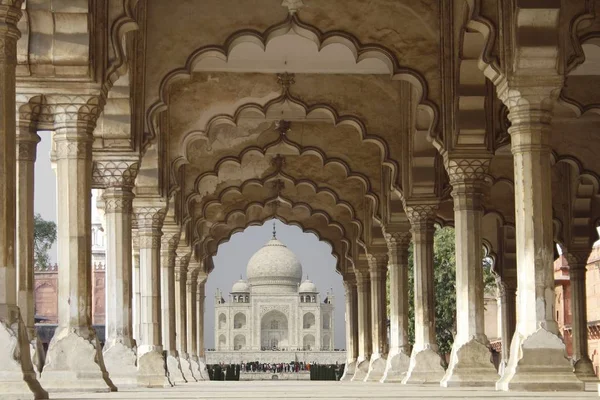 Taj Mahal Agra Hindistan — Stok fotoğraf