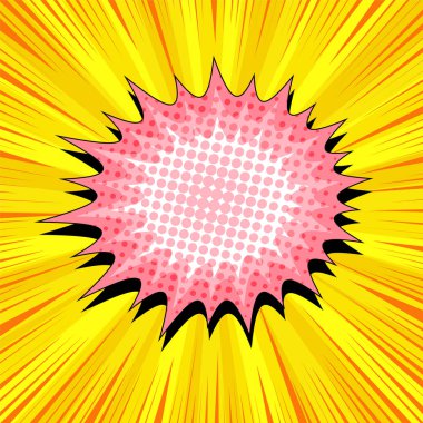 Çizgi roman sayfa dinamik şablonu