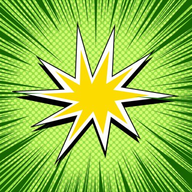 Çizgi roman sayfası şablonu