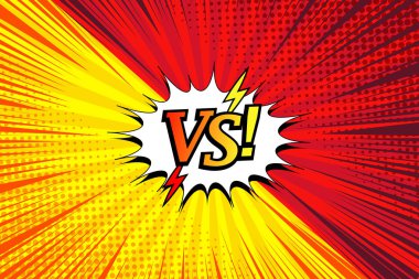 Yatay çizgi roman düello kavramı