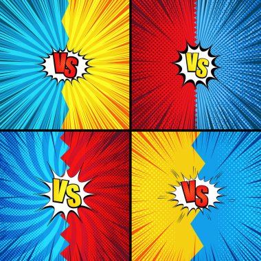 Çizgi düello ve kavramlar mücadele