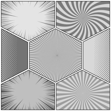 Çizgi roman sayfa tek renkli arka plan