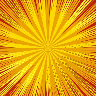 Dinamik patlayıcı turuncu arka plan