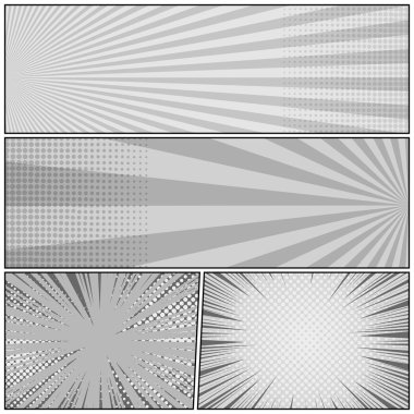 Çizgi roman tek renkli kavramı