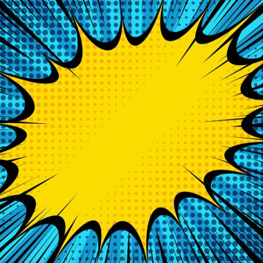 Çizgi roman sayfası patlayıcı kavramı