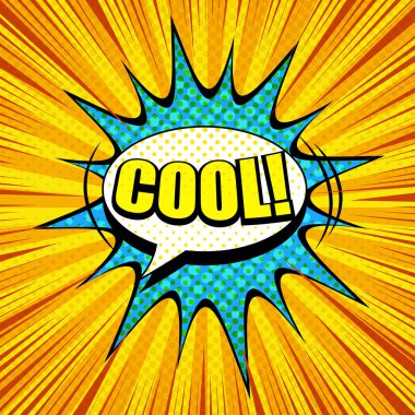 Çizgi roman sayfa ışık şablon