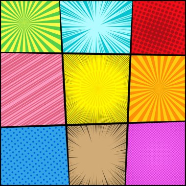 Çizgi roman sayfası kompozisyonu