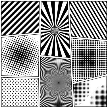 Çizgi roman sayfası kompozisyonu