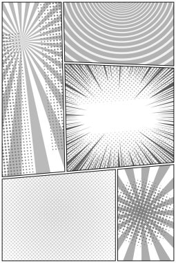 Comic zarif kompozisyon