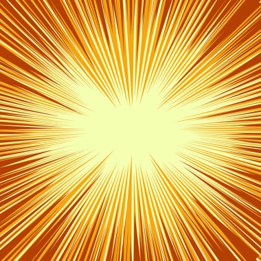 Komik büyük patlama arka plan