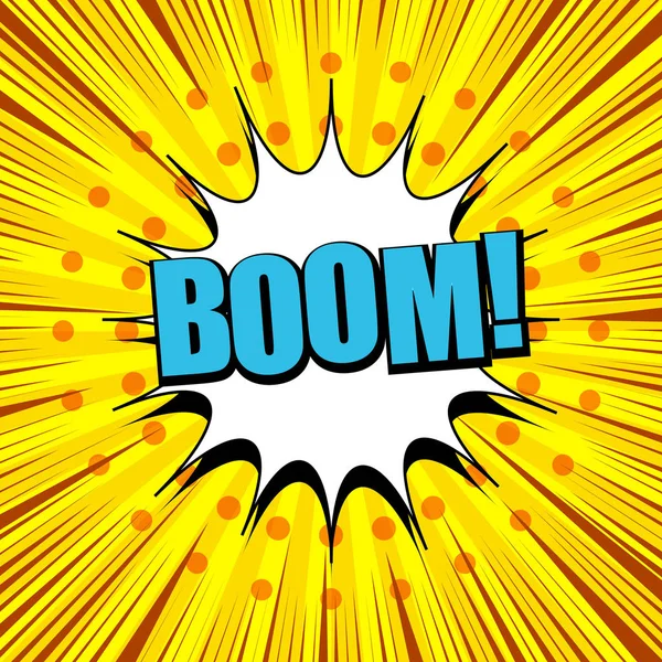 Çizgi roman sayfası patlayıcı şablonu