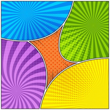 Komik kareler kompozisyon