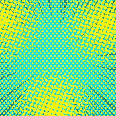 Komik soyut ışık kavramı