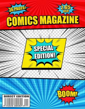 Renkli patlayıcı Comics Dergisi