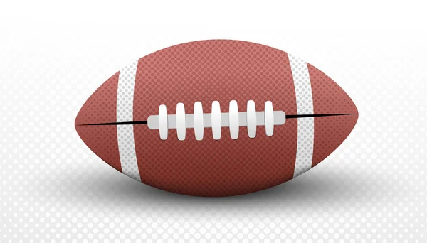 American-Football-Ballkonzept — Stockvektor