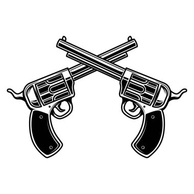 vektör eski tüfek logosu veya simgesi