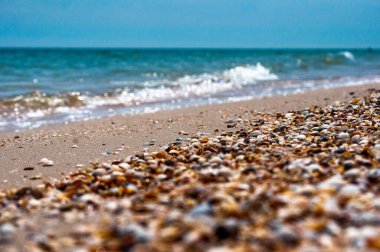 Deniz ve gökyüzü manzarası