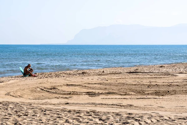 Ufer Des Tyrrhenischen Meeres Sizilien Italien — Stockfoto