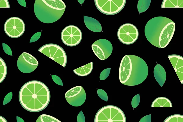 Vzorek Obrazem Citrusových Plodů Barevném Pozadí Citrus Mix Vzor — Stock fotografie