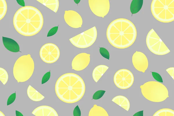 the pattern with the image of citrus fruits on a colored background. citrus mix pattern