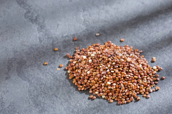 Röda Frön Organiska Quinoa Chenopodium Quinoa — Stockfoto