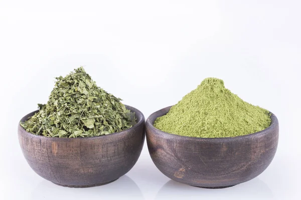 Moringa Oleifera Con Muchos Beneficios Vitaminas Minerales Múltiples Propiedades Medicinales —  Fotos de Stock