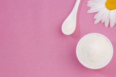 Kollajen protein tozu - hidrolize. Üstten görünüm