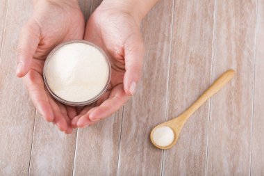Hidrolize Kolajen anti-aging ek. Güçlü antioksidan Hidrolize Kolajen cilt elastikiyetini korumaya yardımcı olur