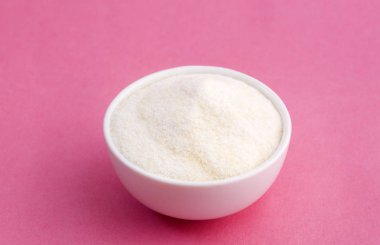 Hap ve kollajen protein tozu - hidrolize. Üstten görünüm