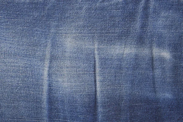 Texture Blue Jeans Textile Close — Stock Photo, Image