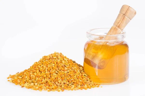 Bee Honey Pollen Grains — Stock Photo, Image